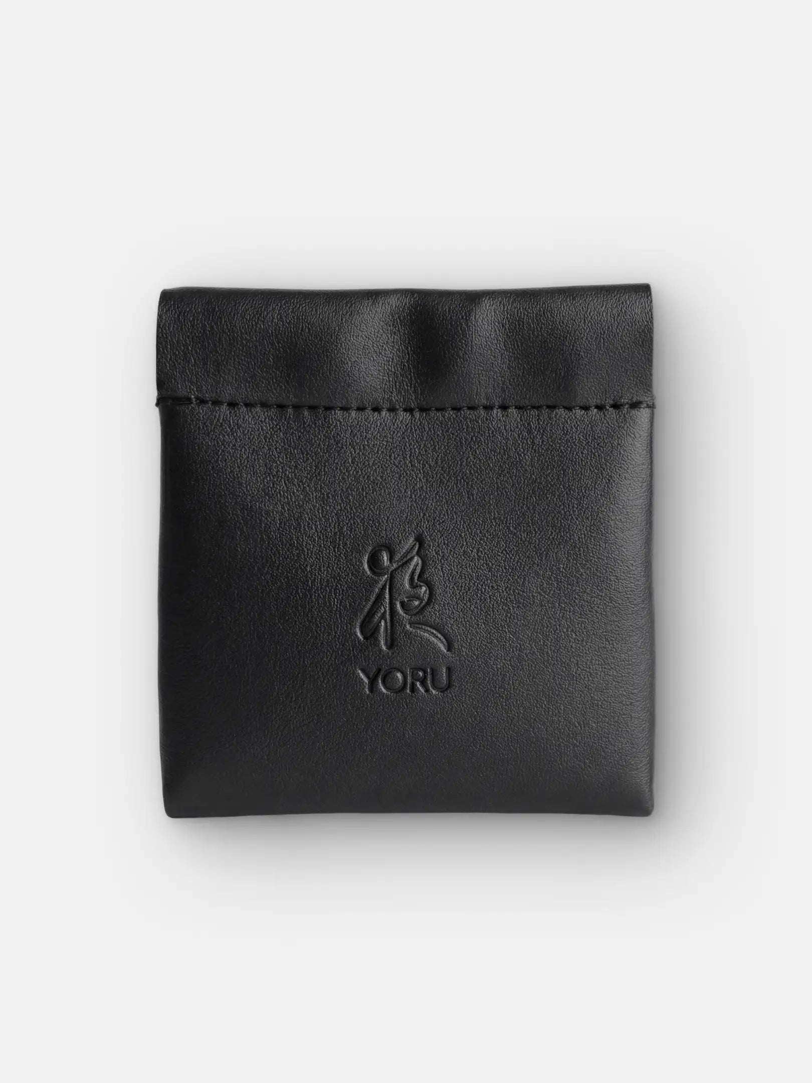 Calfskin Leather Travel Pouch